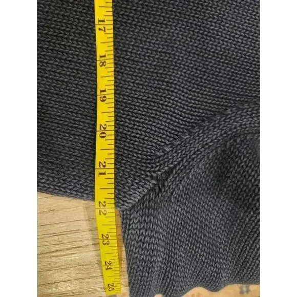 Chico's Women's V-Neck Pullover Sweater Blue Size 1 Long Sleeve 8/10 Regular - Picture 11 of 11